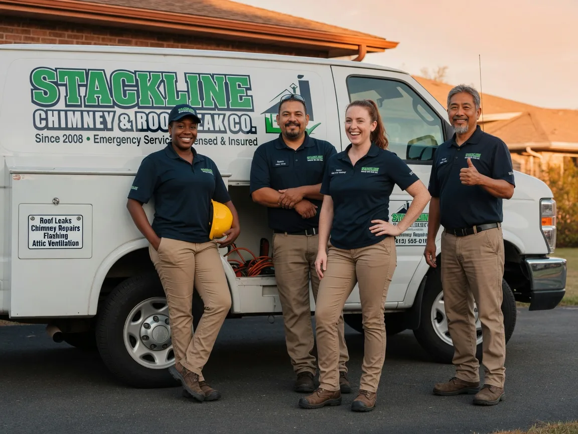 Chimney flashing repair company in Edgewood, IL